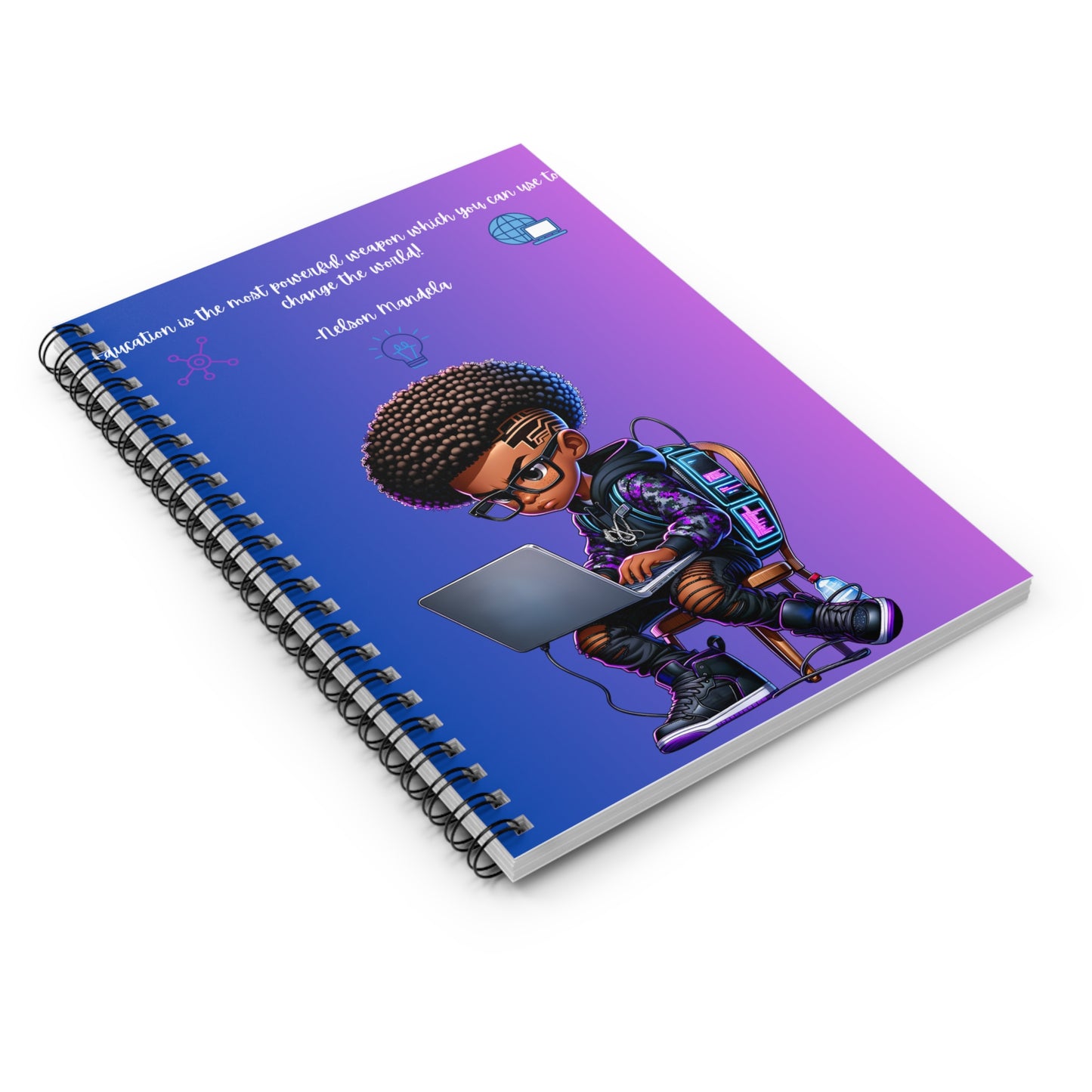 Spiral Notebook - Ruled Line