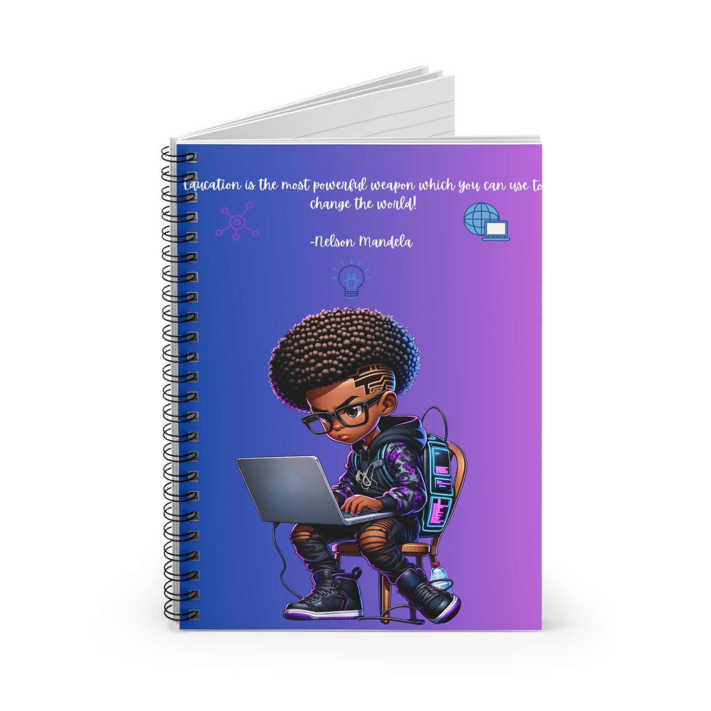 Spiral Notebook - Ruled Line