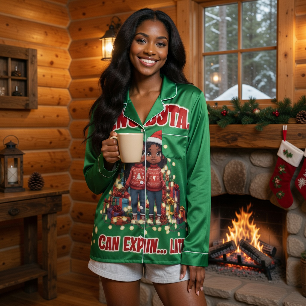 Women’s long sleeve pajama top