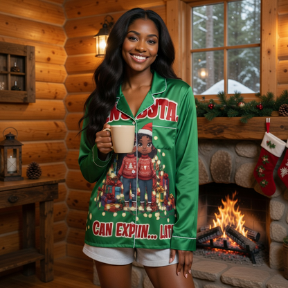 Women’s long sleeve pajama top